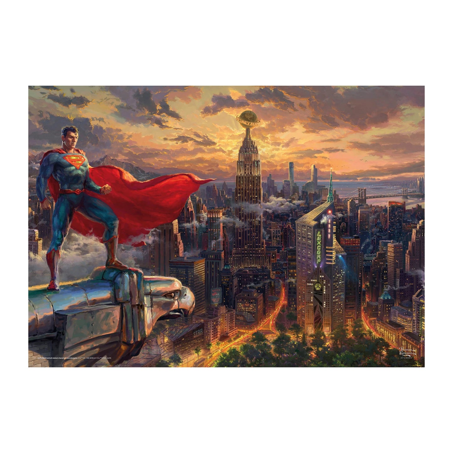 SUPERMAN BESCHÜTZER VON METROPOLIS 1000 TEILE