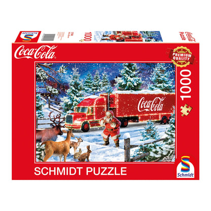 COCA-COLA: CAMION DI NATALE 1000 PEZZI