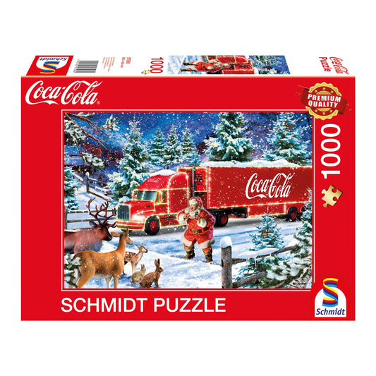 COCA-COLA: CAMION DI NATALE 1000 PEZZI