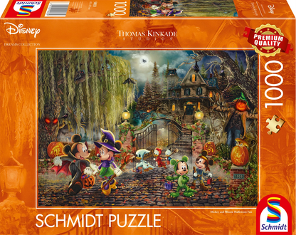 DISNEY TOPOLINO E MINNIE HALLOWEEN FUN 1000 PEZZI