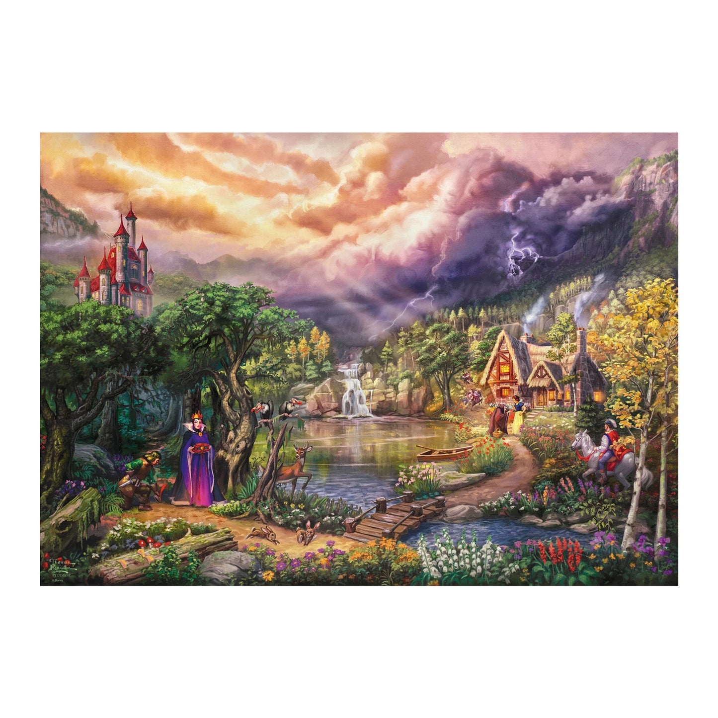 DISNEY SCHNEEWITTCHEN UND DIE KÖNIGIN 1000 TEILE