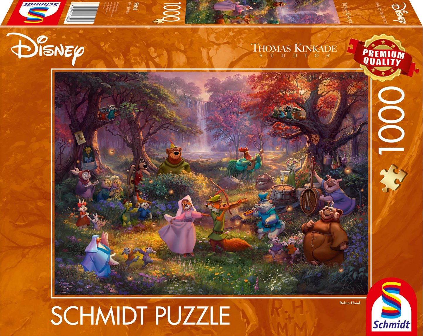 DISNEY ROBIN HOOD 1000 PEZZI