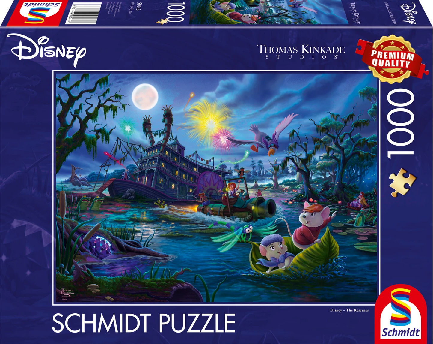 DISNEY BERNARD UND BIANCA - DIE MAUS-DETEKTIVE 1000 TEILE