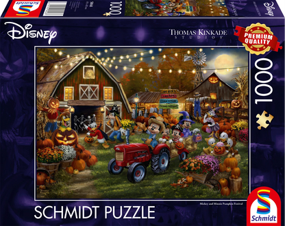 DISNEY MICKEY & MINNIE PUMPKIN FESTIVAL 1000 PEZZI