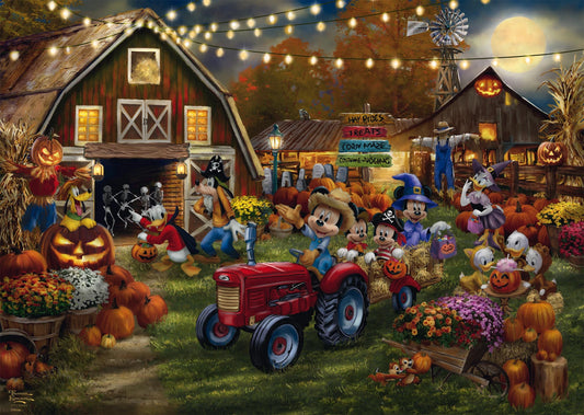 DISNEY MICKEY & MINNIE PUMPKIN FESTIVAL 1000 PEZZI