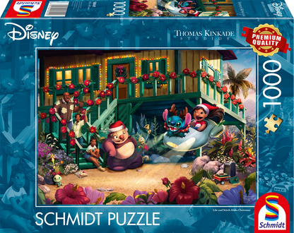 DISNEY LILO E STITCH ALOHA NATALE 1000 PEZZI
