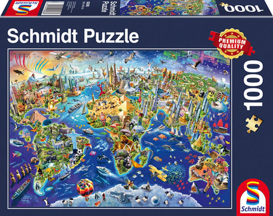 SCOPRI IL NOSTRO MONDO 1000 PEZZI