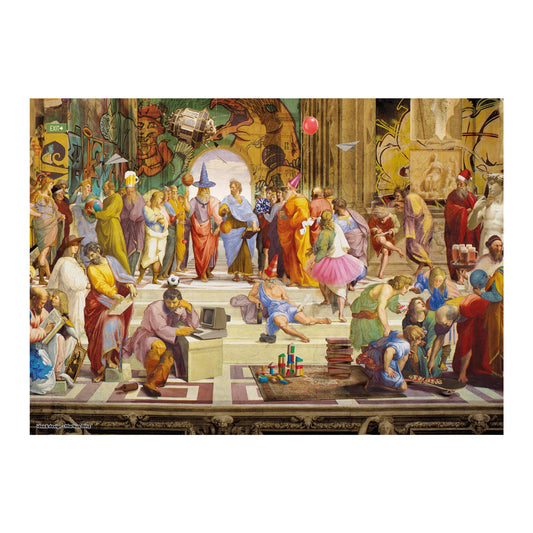 LA SCUOLA DI ATENE 1000 PEZZI