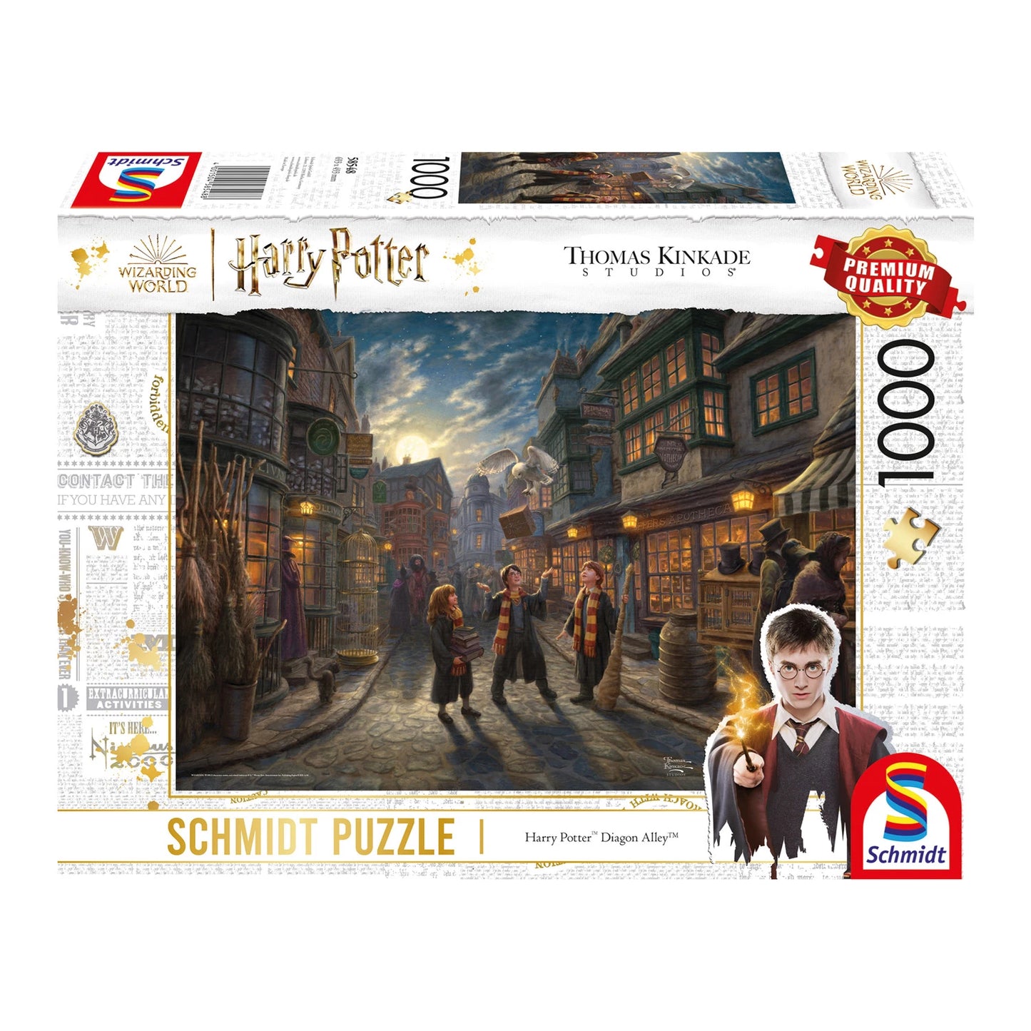 HARRY POTTER: WINKELGASSE 1000 TEILE