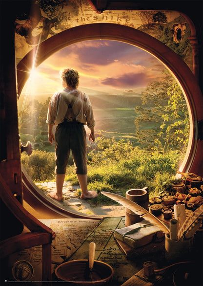 DER HOBBIT BAG END VERLASSEN 1000 TEILE