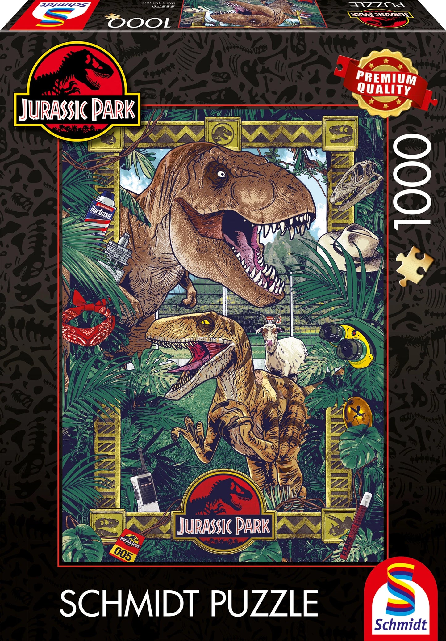 JURASSIC PARK: ZEITALTER DER DINOSAURIER 1000 TEILE