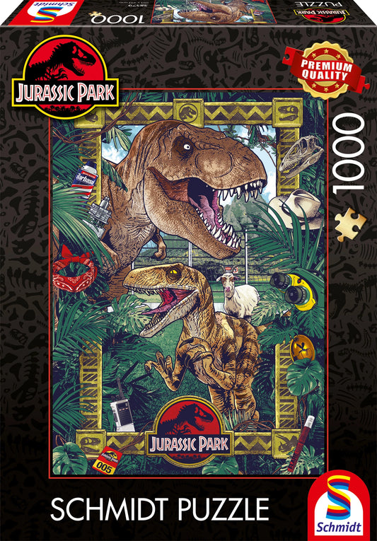 JURASSIC PARK: L'ERA DEI DINOSAURI 1000 PEZZI
