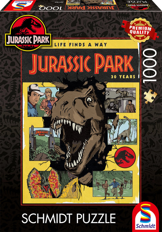 JURASSIC PARK LA VITA TROVA UNA VIA 1000 PEZZI