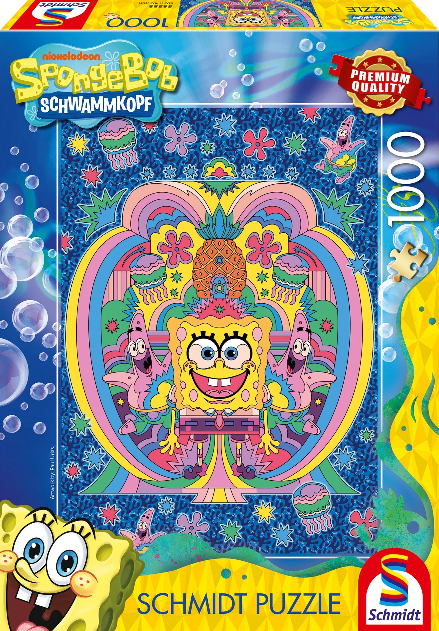 SPONGEBOB, UN OMAGGIO A SPONGEBOB 1000 PEZZI