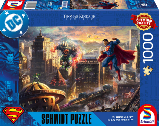 SUPERMAN MAN OF STEEL 1000 PIÈCES