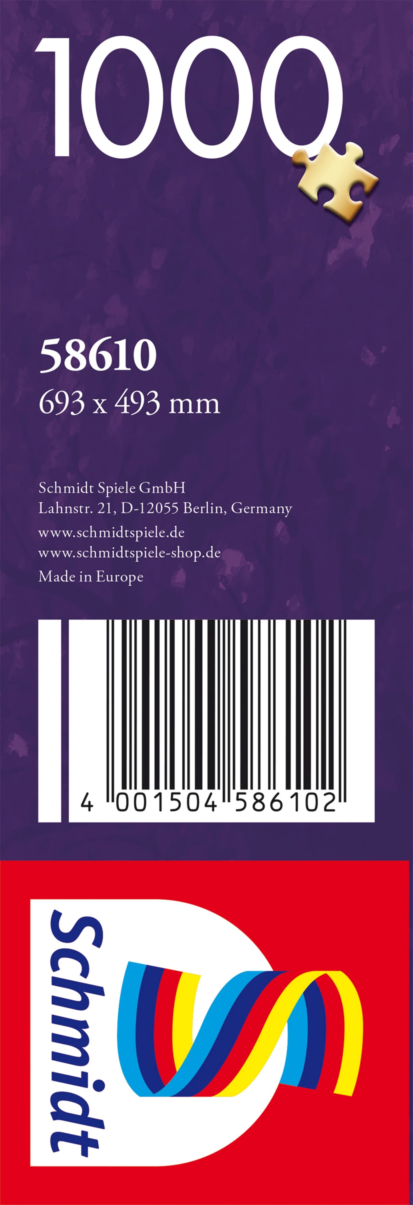 DER GARTEN EDEN 1000 TEILE