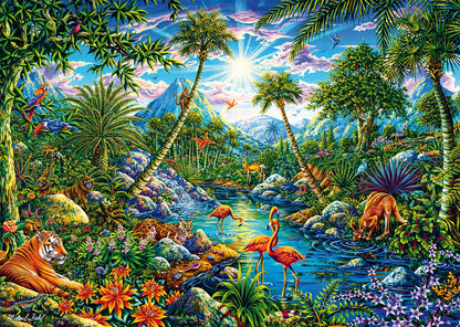 ÎLE PARADISIAQUE 1000 PIÈCES