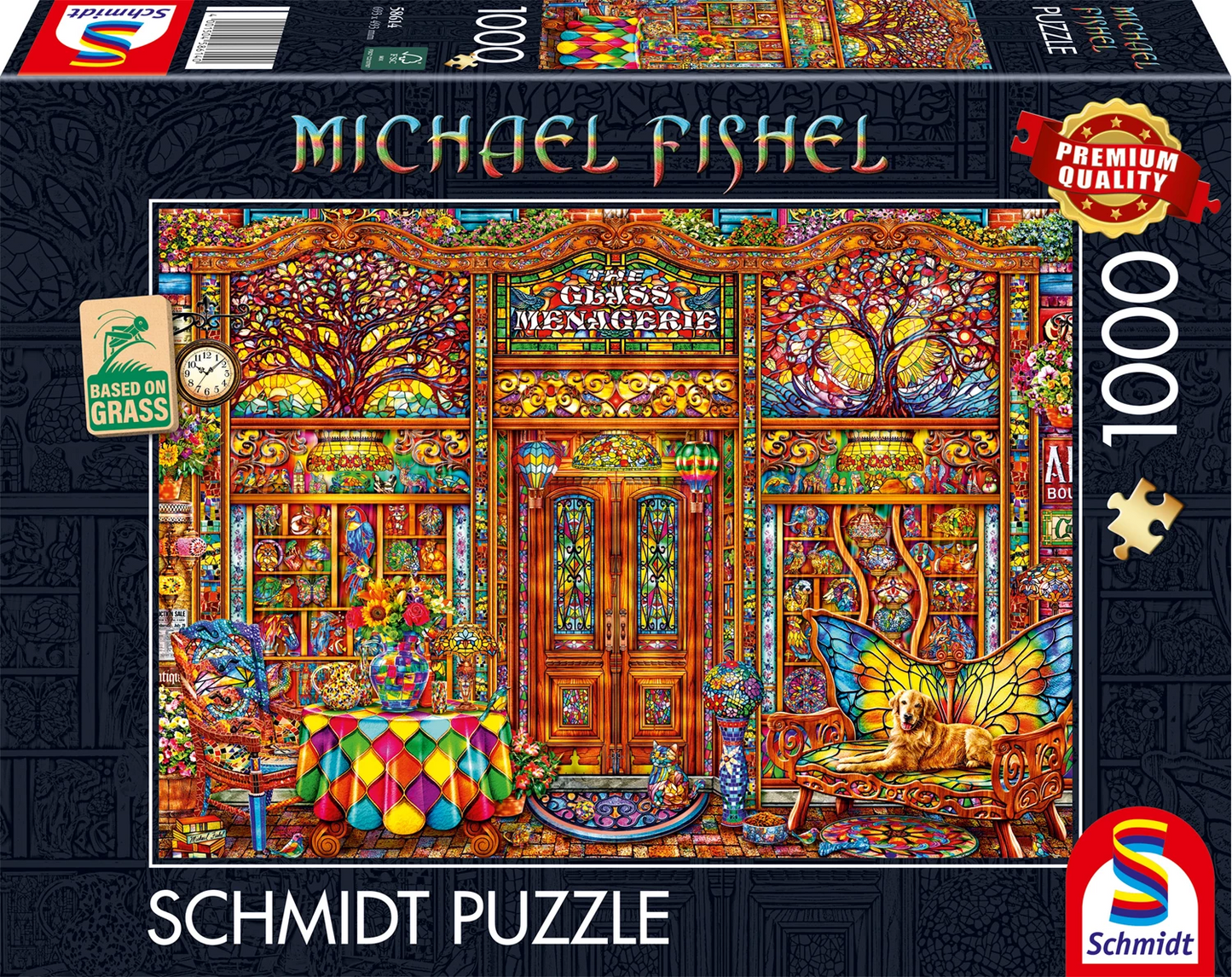 GLAS-PUZZLE, 1000 TEILE