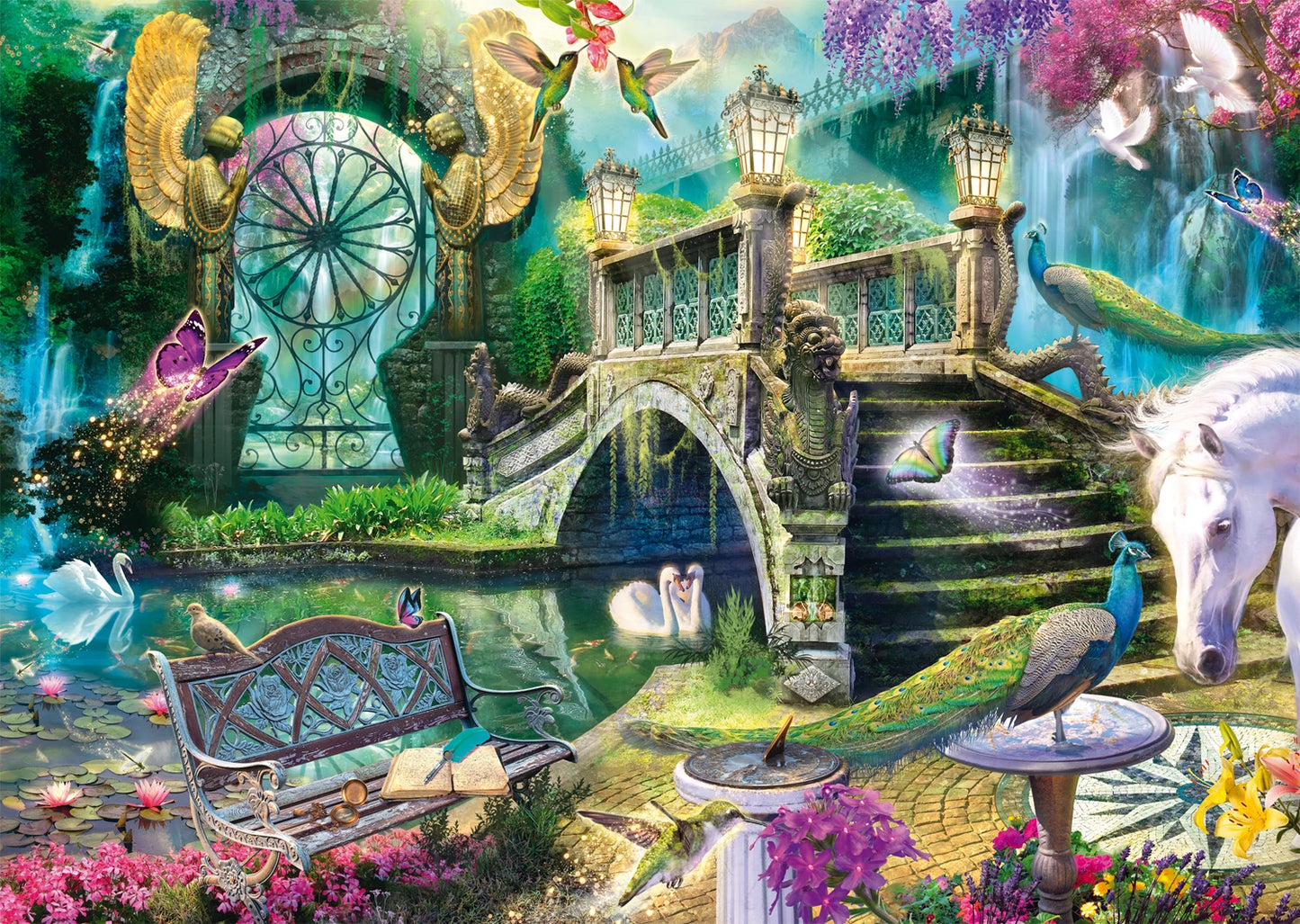 DER GEHEIME GARTEN 1000 TEILE