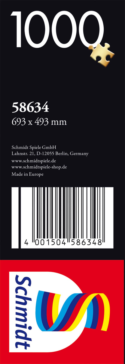 NEON-SCHILDKRÖTE 1000 TEILE