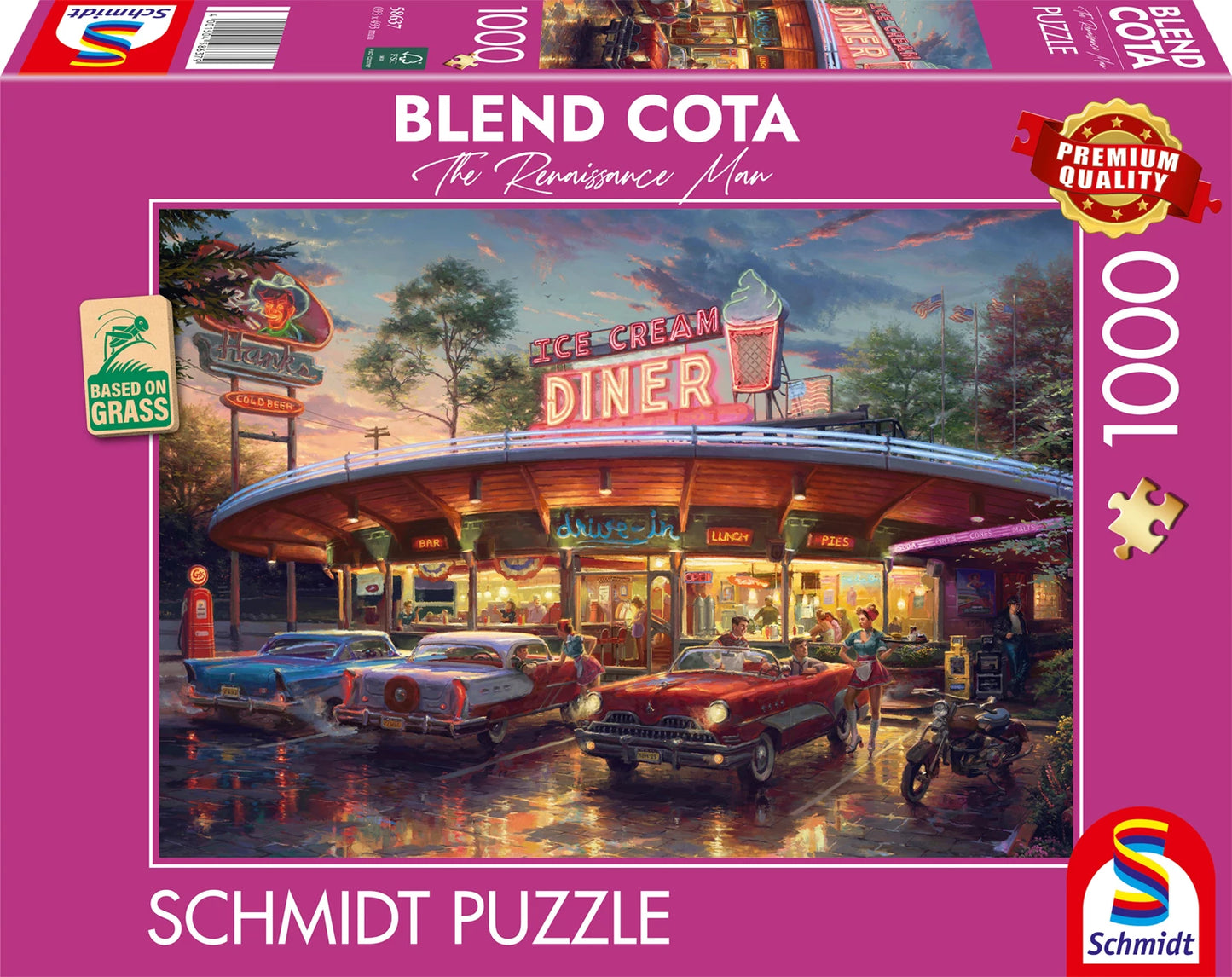 AMERICAN DINER 1000 PIÈCES