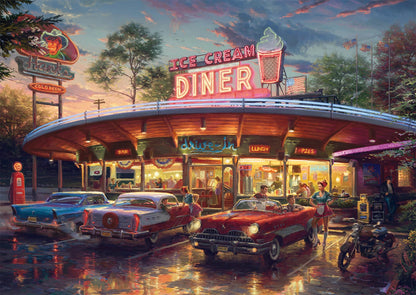 AMERICAN DINER 1000 PIÈCES