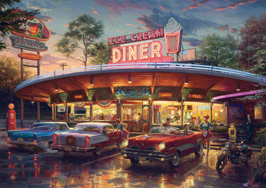 AMERICAN DINER 1000 PEZZI