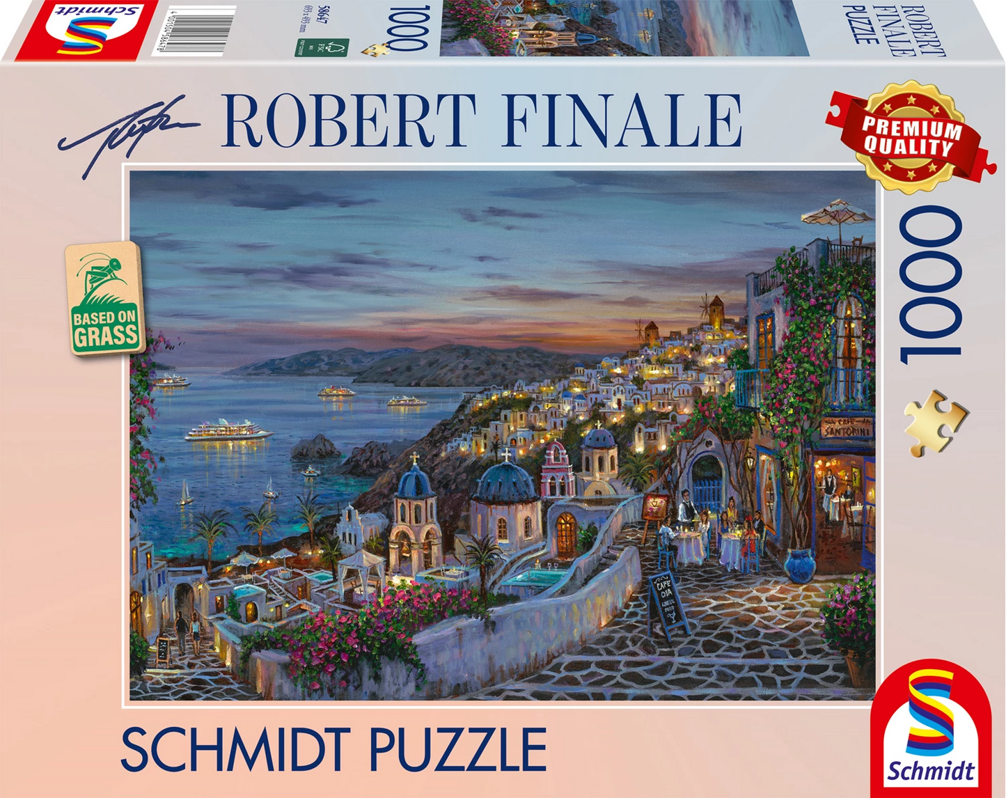 SANTORINI SUNSET 1000 PEZZI