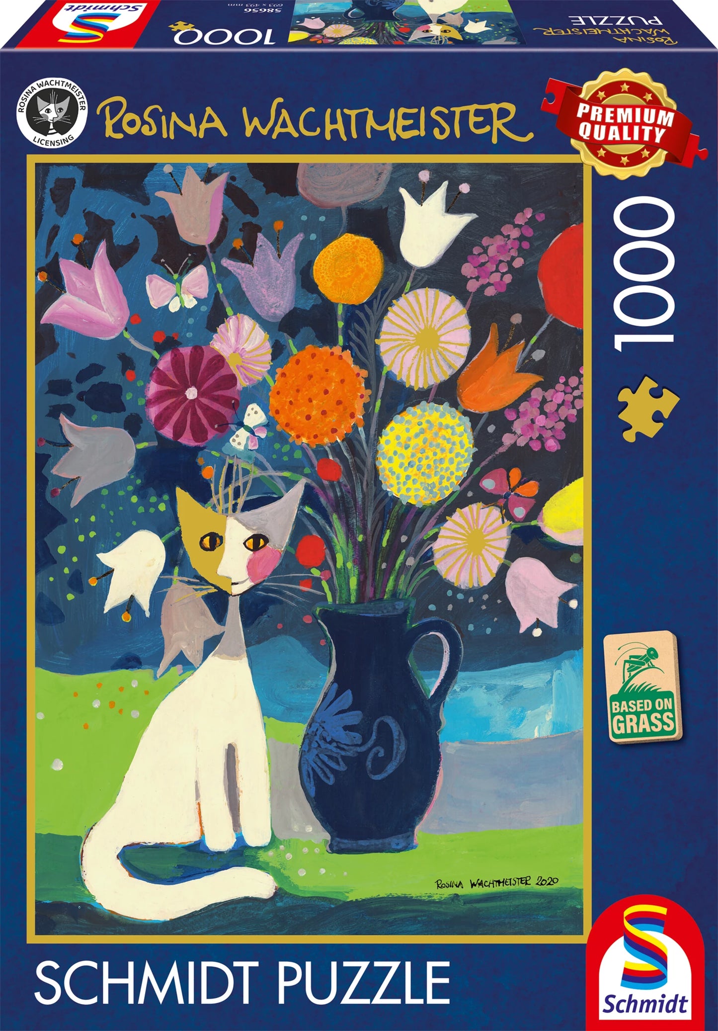 GATTO BIANCO 1000 PEZZI