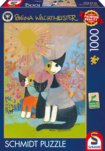 SOUS UN SOLEIL DORÉ, 1000 PIÈCES