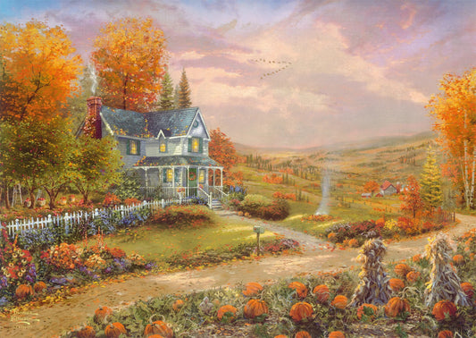 AUTUNNO AD APPLE HILL 500 PEZZI