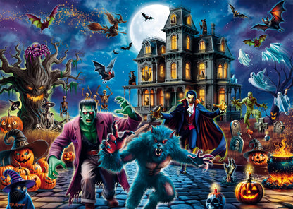 NOTTE DI HALLOWEEN 1000 PEZZI