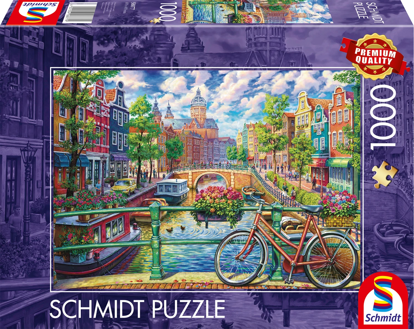 AMSTERDAM CANAL MAGIC 1000 PEZZI