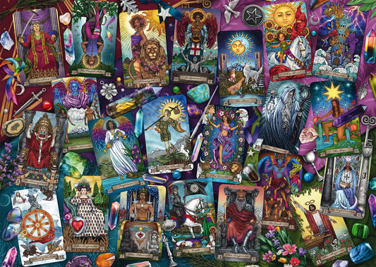 CARTE DEI TAROCCHI MISTERIOSE, 1000 PEZZI