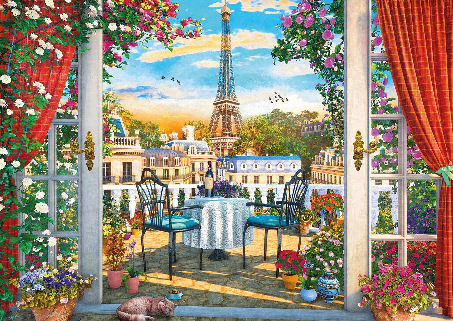 TERRASSE À PARIS, 1000 PIÈCES