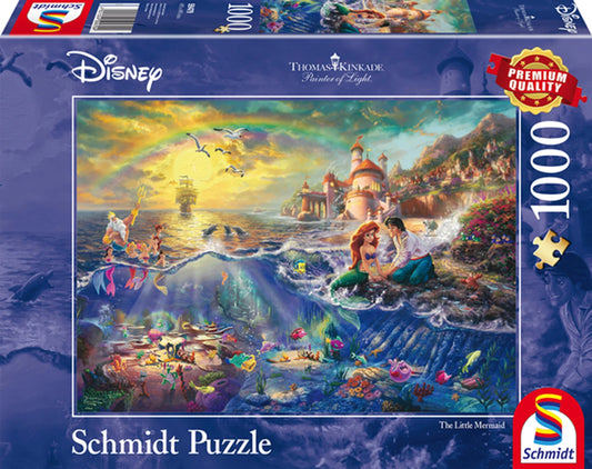 DISNEY LA SIRENETTA ARIEL 1000 PEZZI