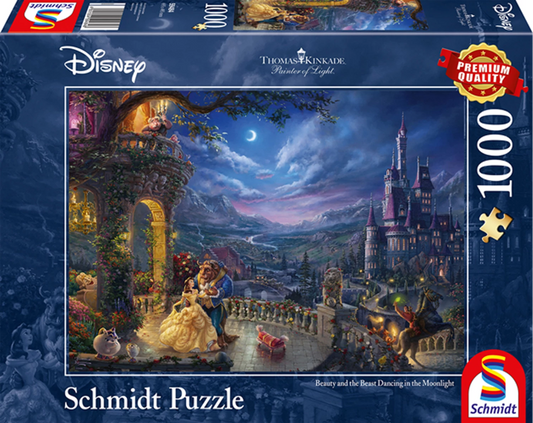 DISNEY LA BELLA E LA BESTIA 2 1000 PEZZI