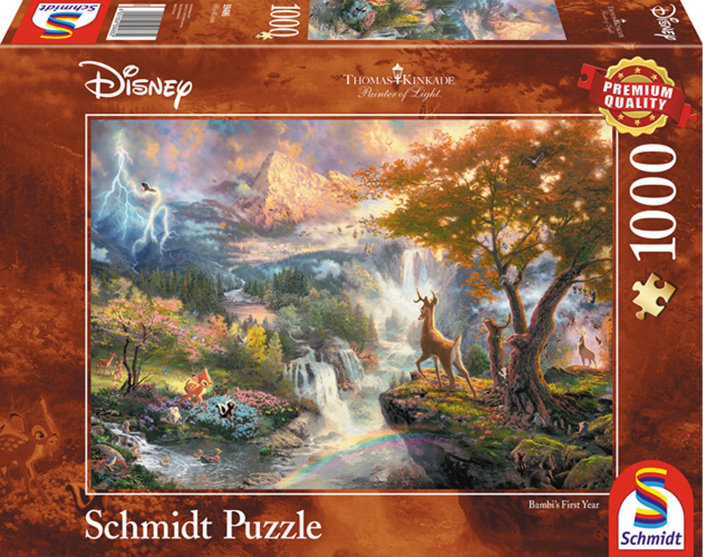 DISNEY BAMBI 1000 TEILE