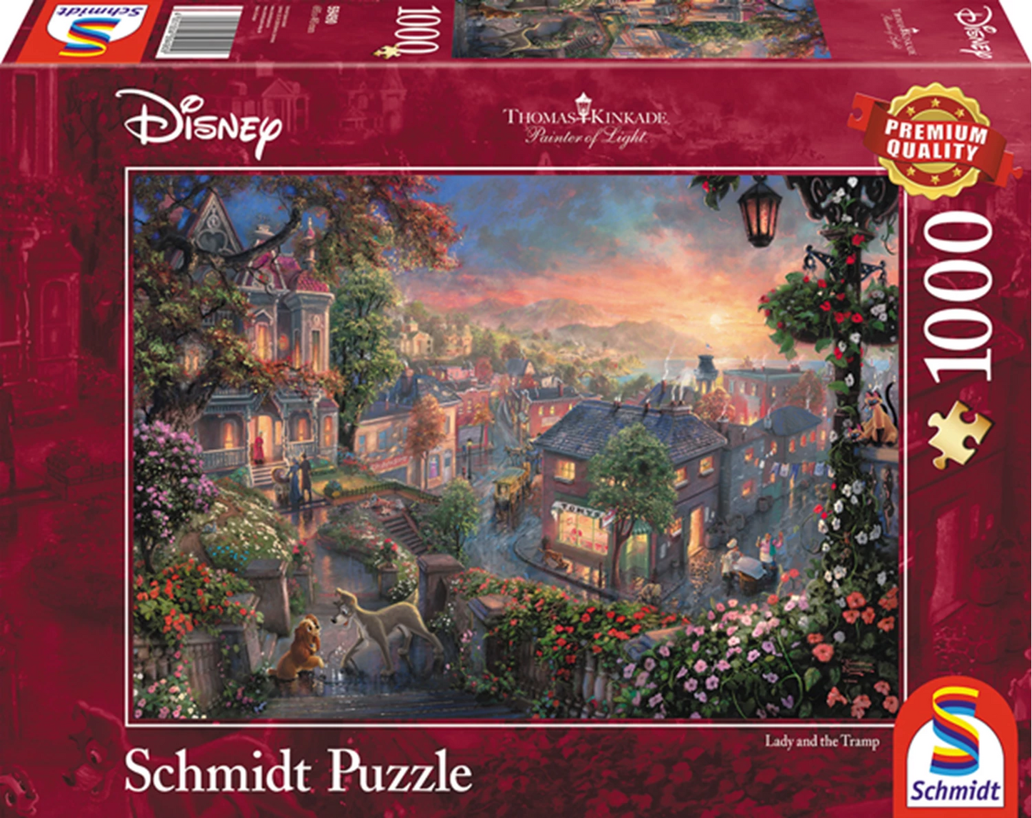 DISNEY Susi und Strolch 1000 Teile