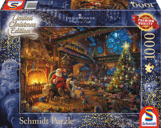 BABBO NATALE E I SUOI ELFI 1000 PEZZI