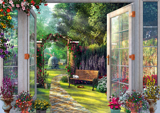 UNO SGUARDO AL GIARDINO INCANTATO (1000 PEZZI)