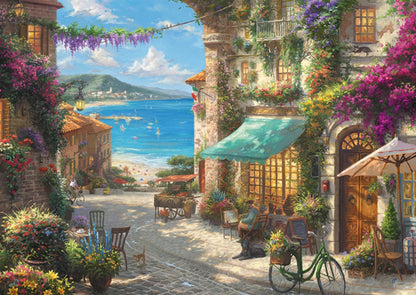 CAFÉ SUR LA RIVIERA ITALIENNE 1000 PIÈCES