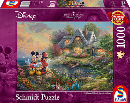 DISNEY SWEETHEARTS MICKEY ET MINNIE 1000 PIÈCES