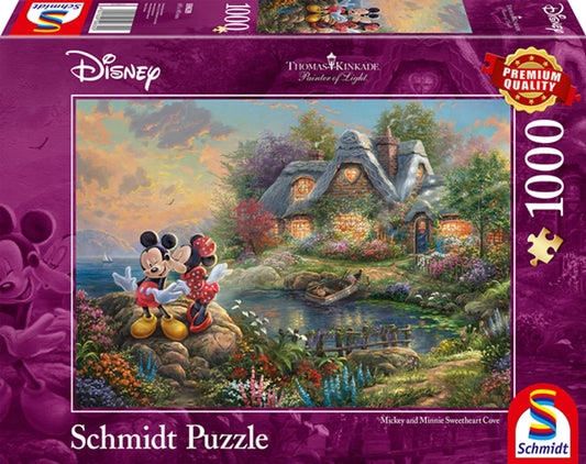 DISNEY SWEETHEARTS TOPOLINO E MINNIE 1000 PEZZI