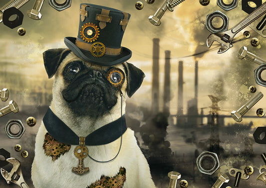 CANE STEAMPUNK 1000 PEZZI