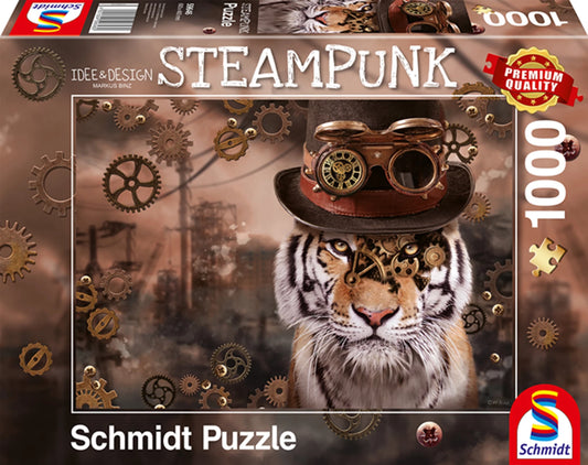 TIGRE STEAMPUNK 1000 PEZZI