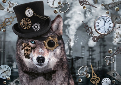LOUP STEAMPUNK 1000 PIÈCES