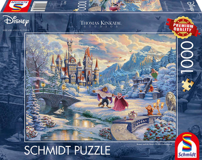 DISNEY DIE SCHÖNE UND DAS BIEST WINTER-WUNDERLAND 1000 TEILE