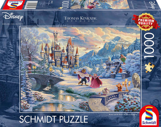 DISNEY LA BELLA E LA BESTIA WINTER WONDERLAND 1000 PEZZI