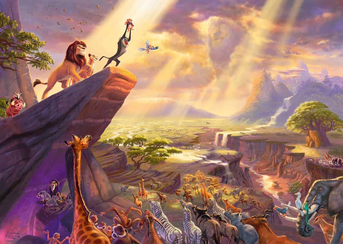 DISNEY DER KÖNIG DER LÖWEN 1000 TEILE